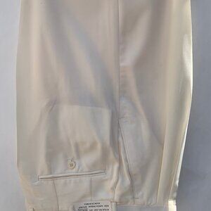 Casual Pant For Men With Cuff Pontelli Uomo High Quality 100% Polyester in Cream
